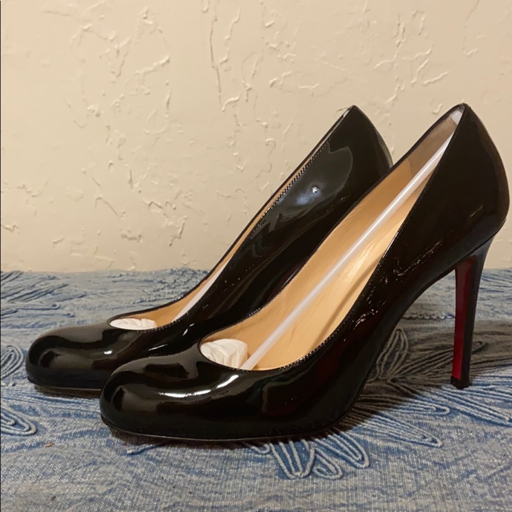 Brand New Christian Louboutin patent leather heels